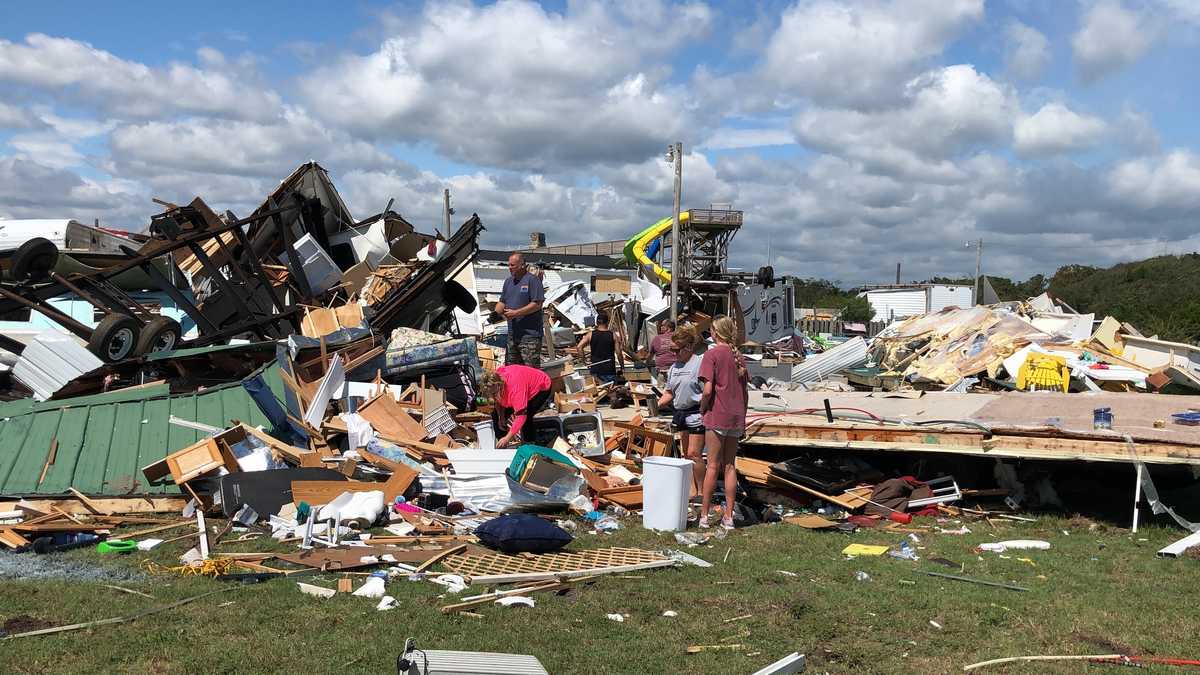 Stranded North Carolinians take stock of Dorian's damage as storm moves ...