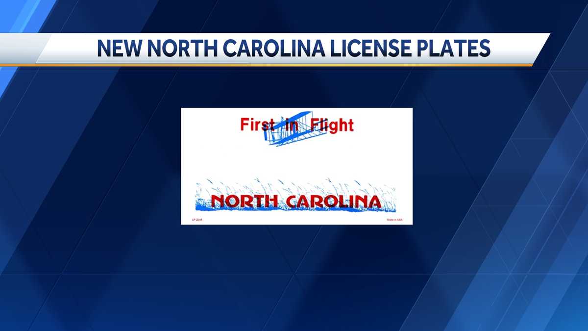 New license plate option for North Carolina drivers