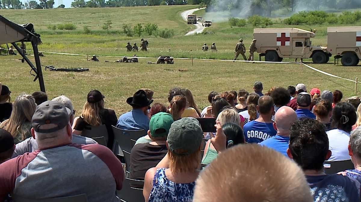 Nebraska Army National Guard Holds Special Training Session For Families And Other Guests