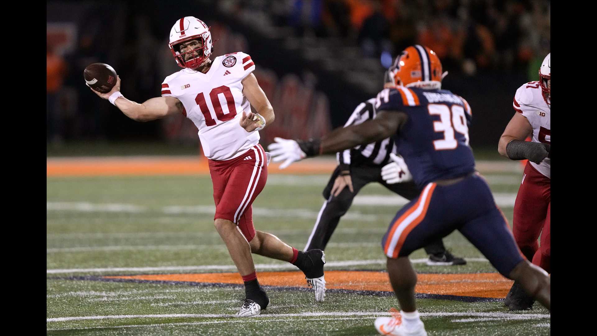 Huskers Earn Matt Rhule Big Ten Win After Defeating Illinois