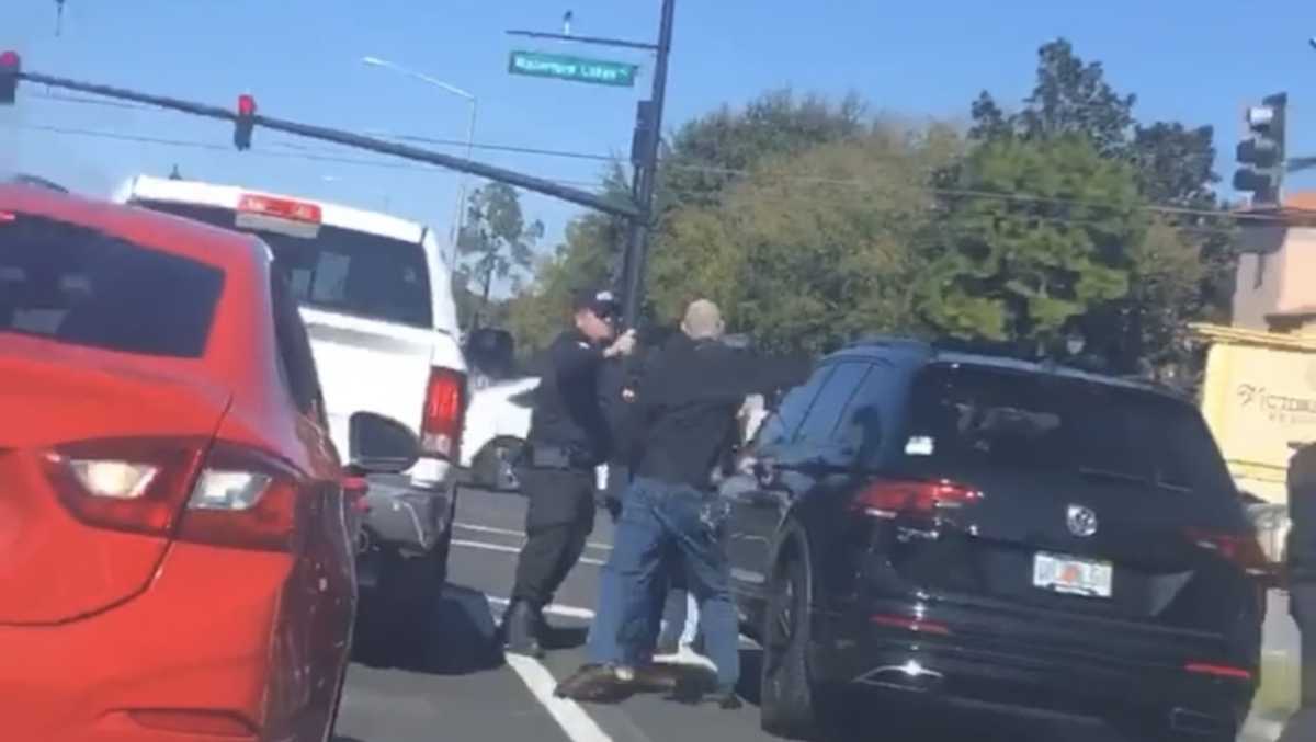 Three men arrested for attacking Jewish man during neo-Nazi demonstration