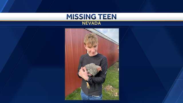 Nevada, Iowa teen was last seen on Wednesday - Vimarsana News