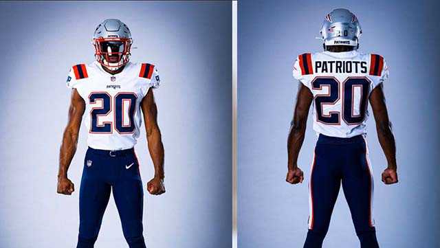 New England Patriots reveal new uniforms