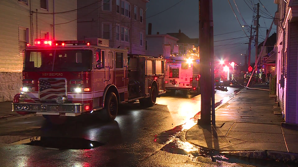 New Bedford man dies after fire rips through triple-decker