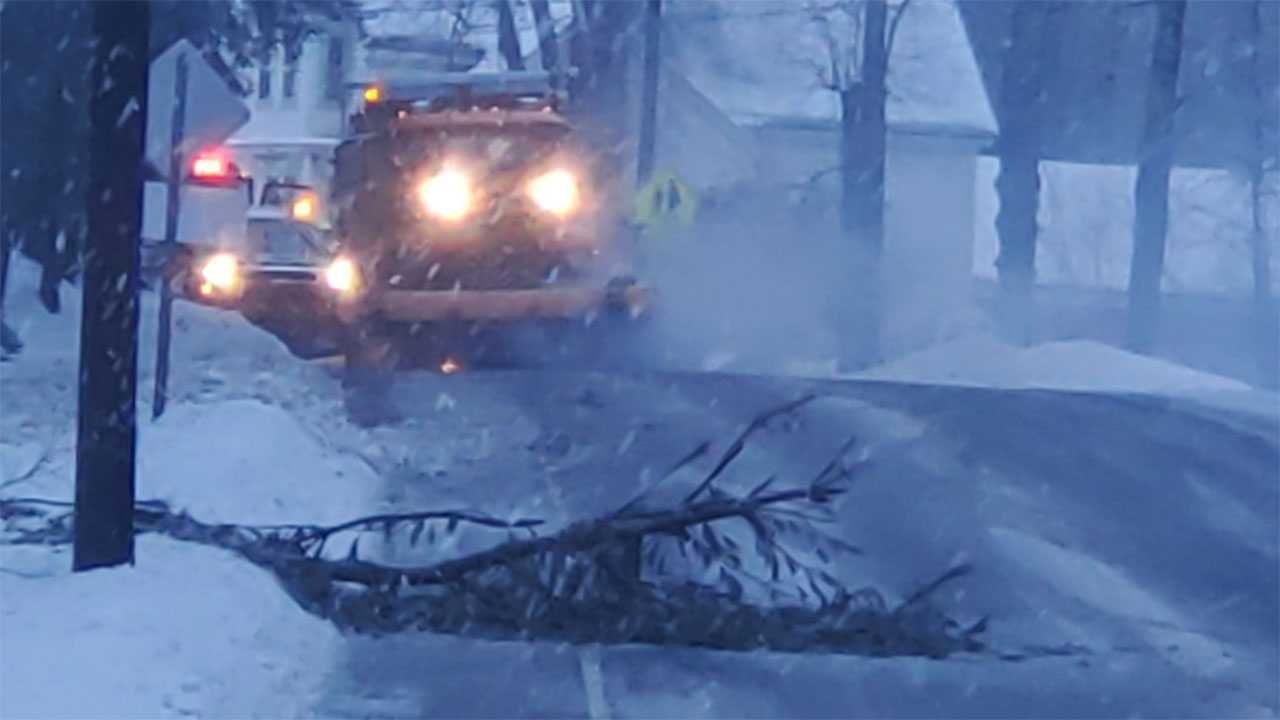 New Hampshire Power Outages Thousands Still Out   New Boston Tree Down 1581176841 