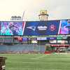 Patriots unveil 22,000 square foot video screen inside Gillette Stadium 