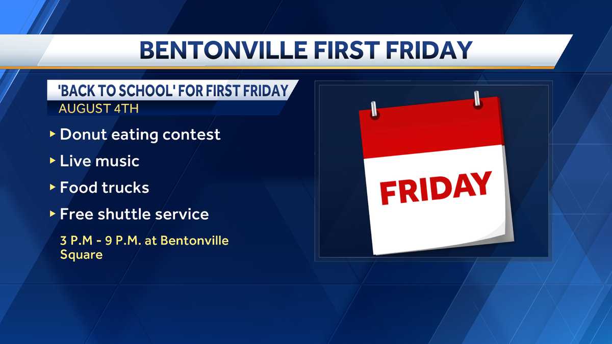 Bentonville's First Friday returns for the month of August