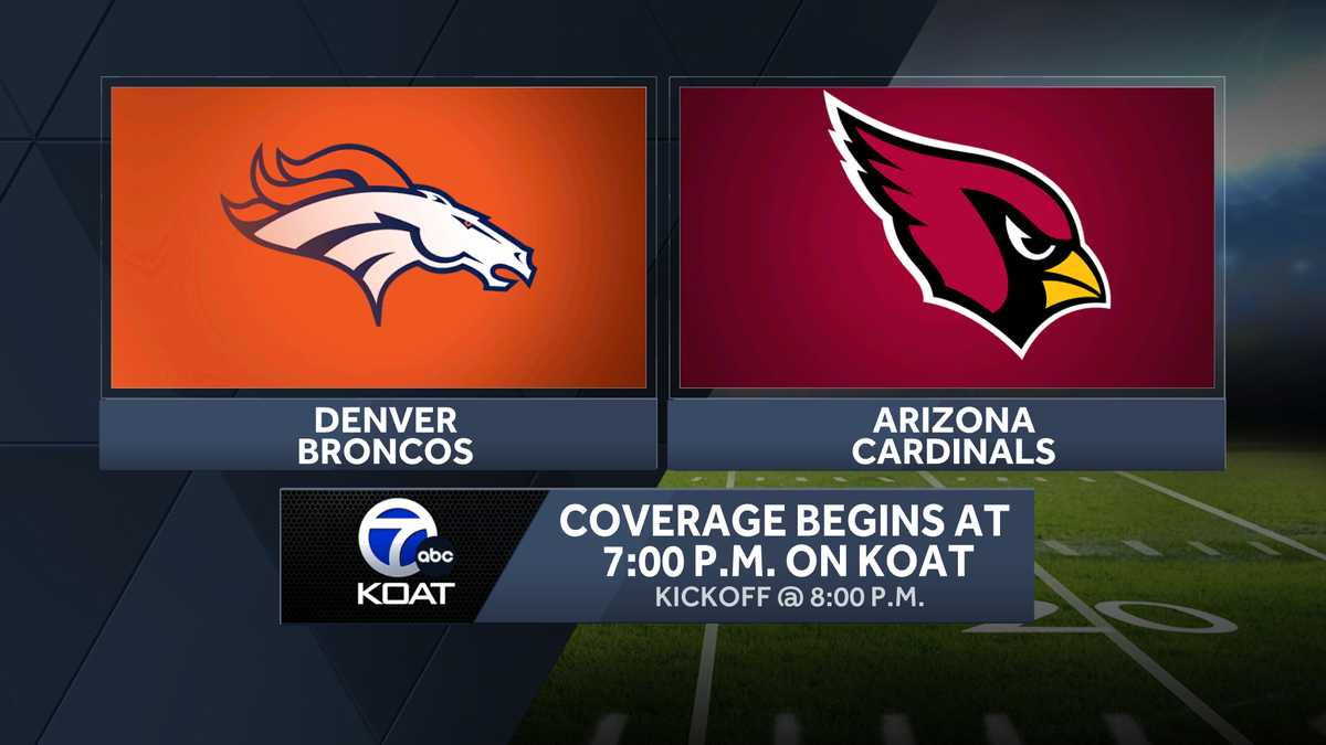 what channel is the denver broncos game on tomorrow