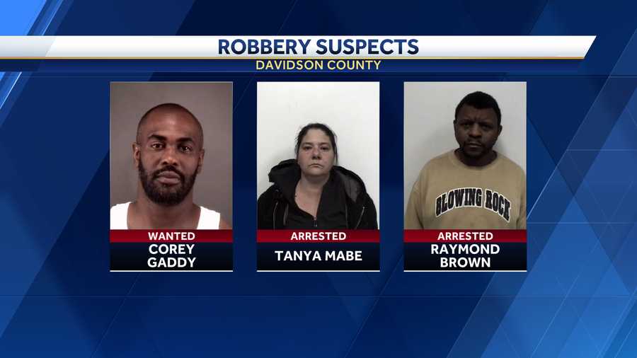 Davidson County Armed Robbery Suspects