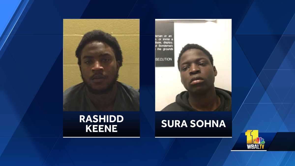 Two men arrested, charged with motor vehicle theft after police pursuit