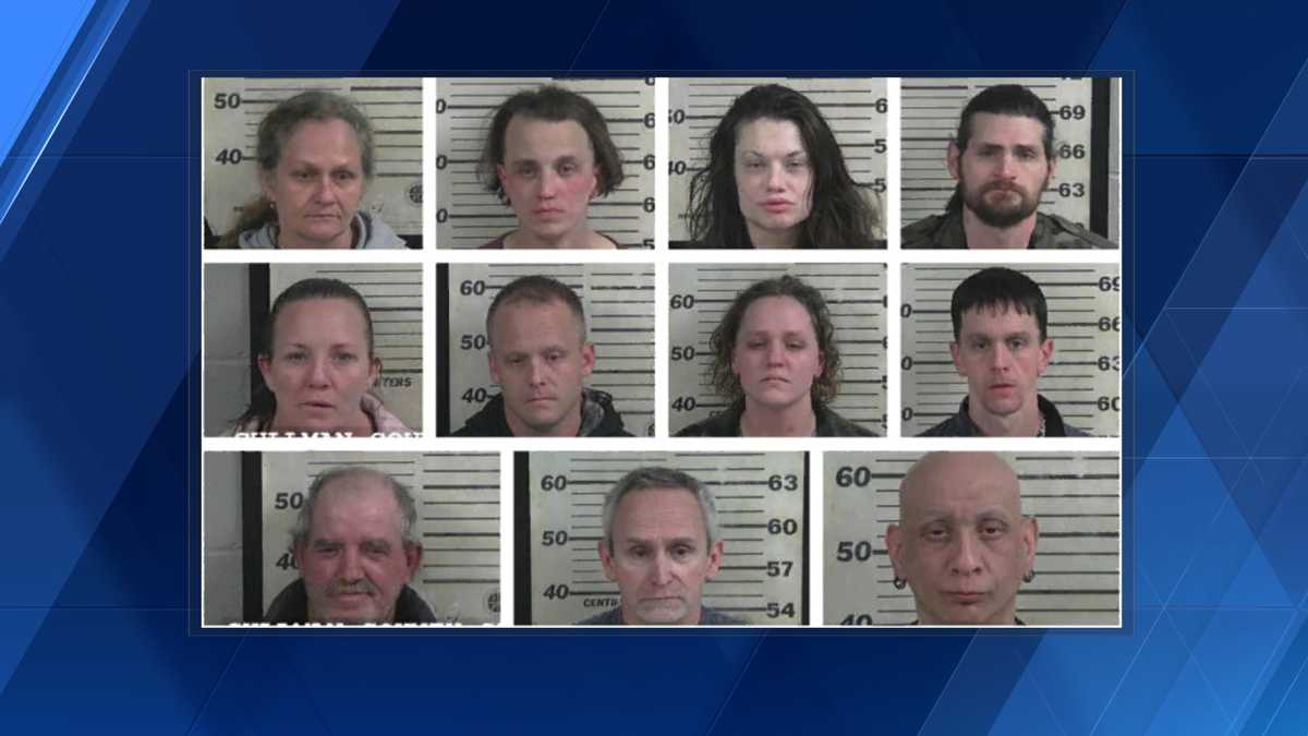 11 people arrested, suspected of stealing from thrift store