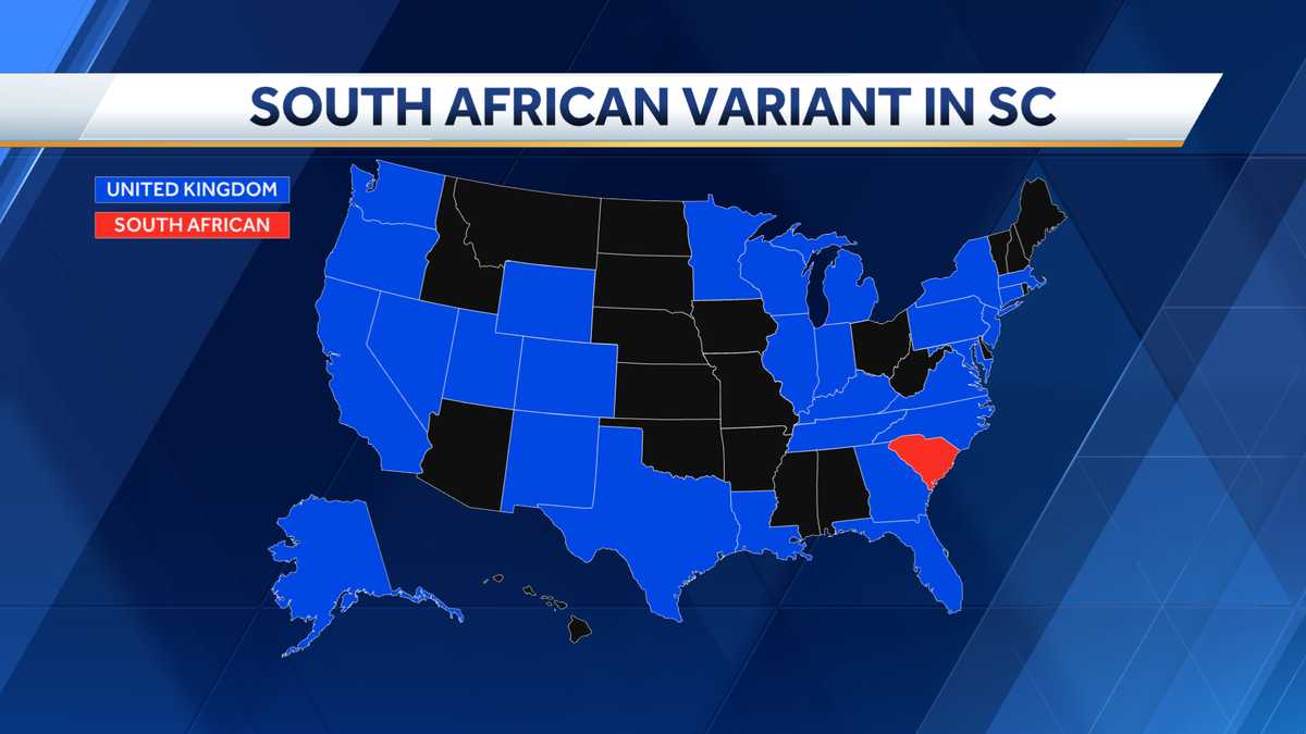 First known US cases of the South African COVID19 variant have been found in South Carolina