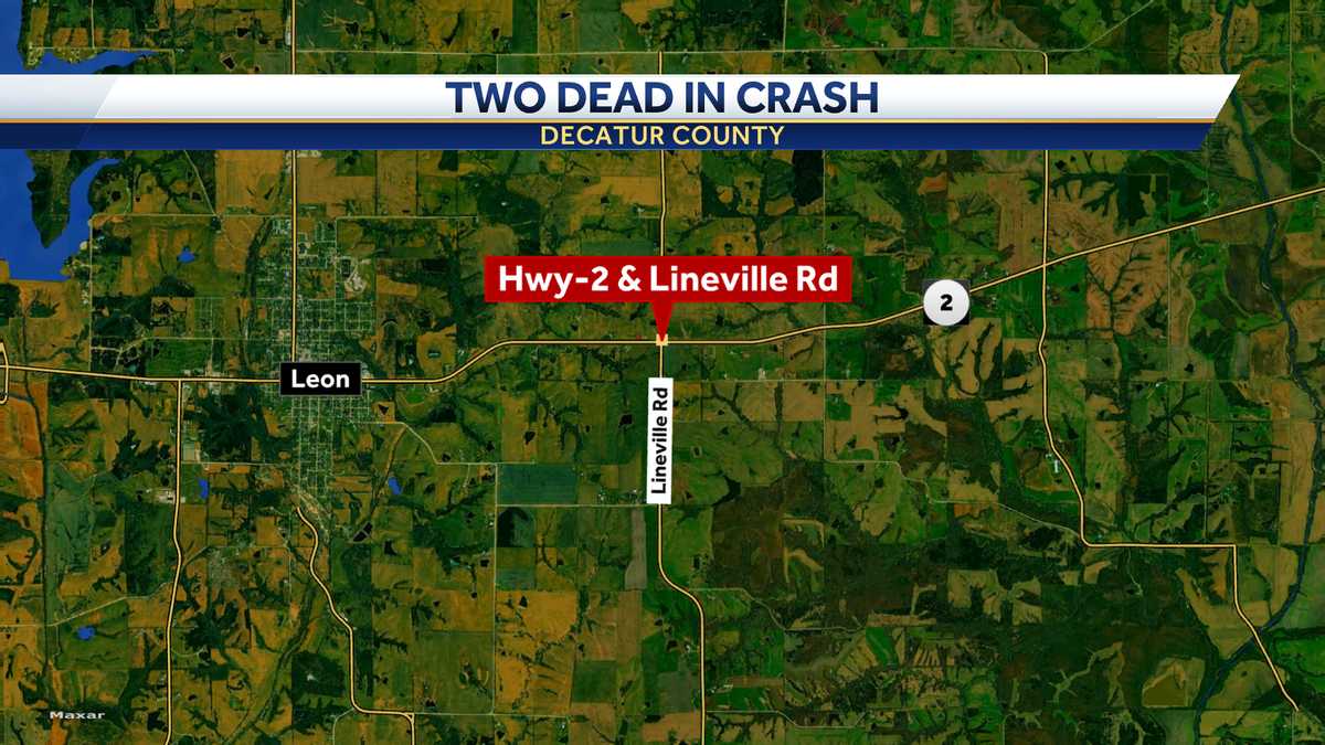 2 killed in Southern Iowa crash
