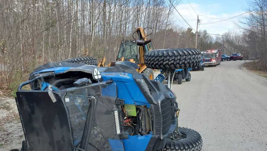 Two injured in New Gloucester ATV crash