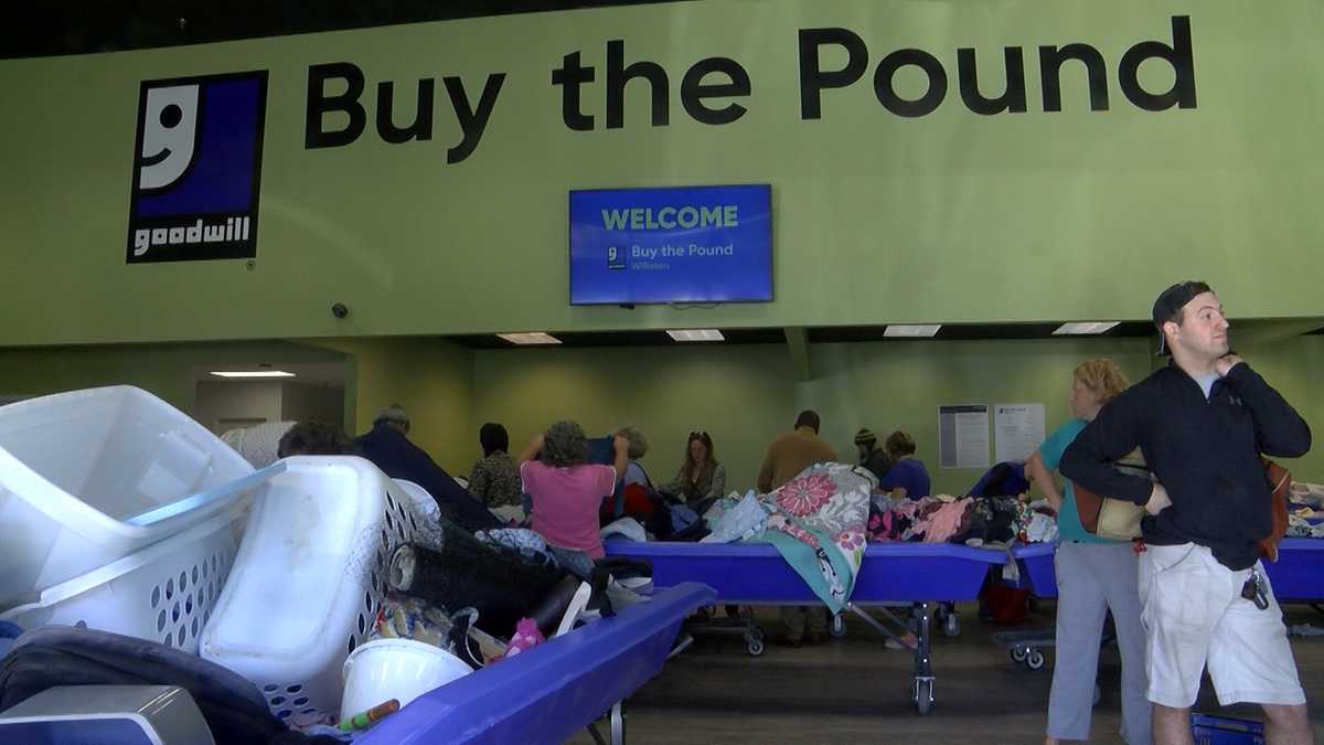 Goodwill's Buy the Pound outlet store opens in Williston