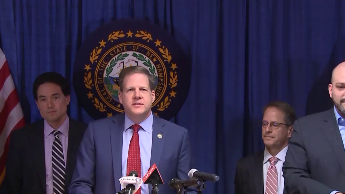 WATCH LIVE Gov. Sununu addressing state's COVID19 response