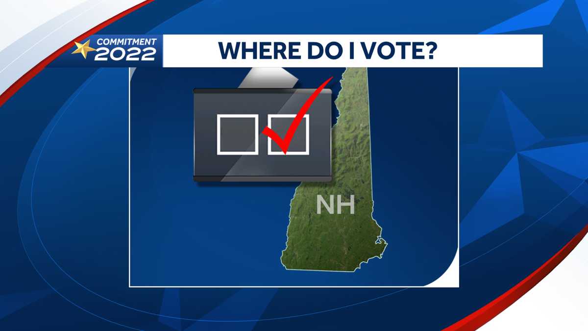 New Hampshire Where do I vote for 2022 general election?