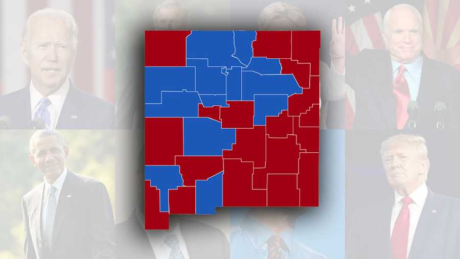 Election 2024 How N. Mexico has voted for presidents in the past