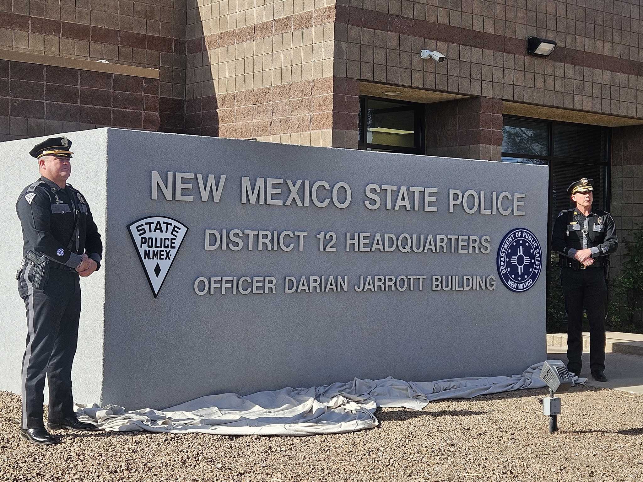 New Mexico State Police honor fallen officer