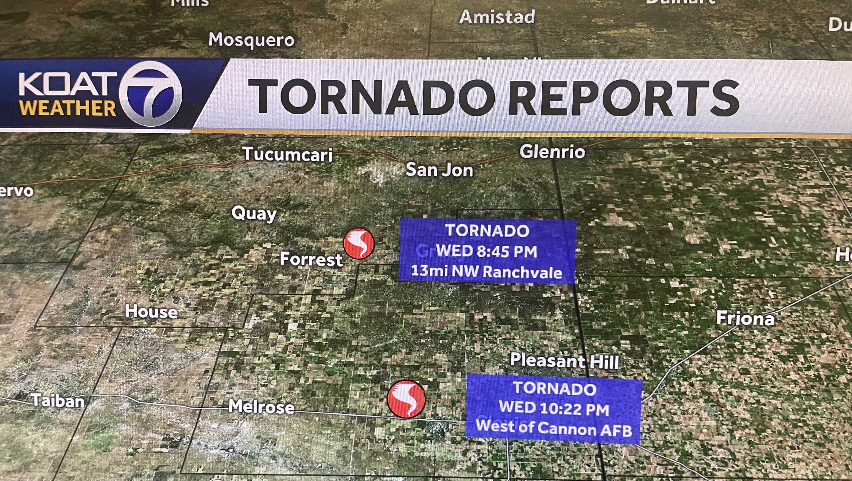 Tornadoes touched down in New Mexico during severe storm - Vimarsana News