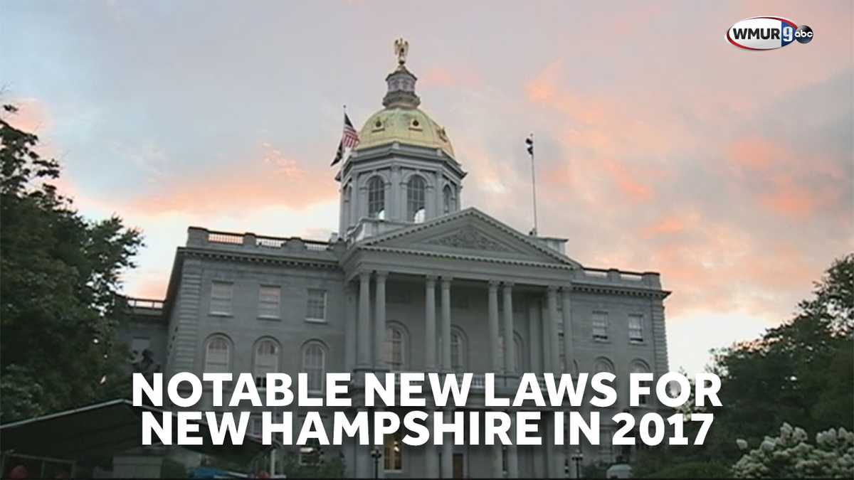 New notable New Hampshire laws for 2017