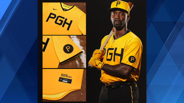 The @PittsburghPirates debuted their City Connect uniforms! And