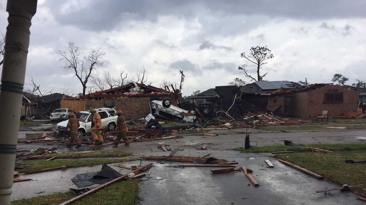 PHOTOS: Damage in New Orleans from tornado