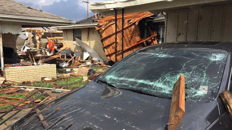 PHOTOS: Damage in New Orleans from tornado