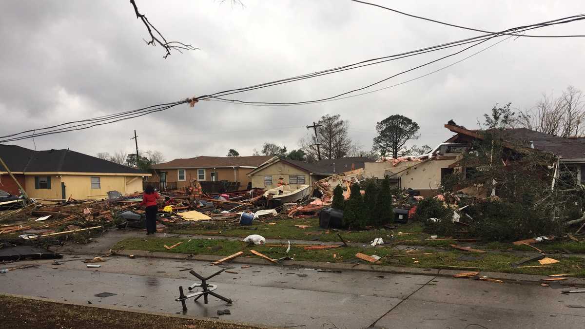 PHOTOS: Damage in New Orleans from tornado