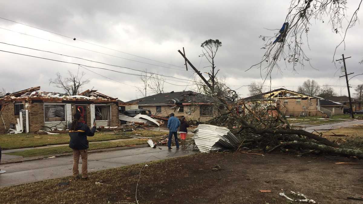 PHOTOS: Damage in New Orleans from tornado