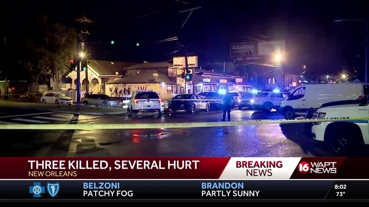 Police: 3 killed, 7 injured in shooting