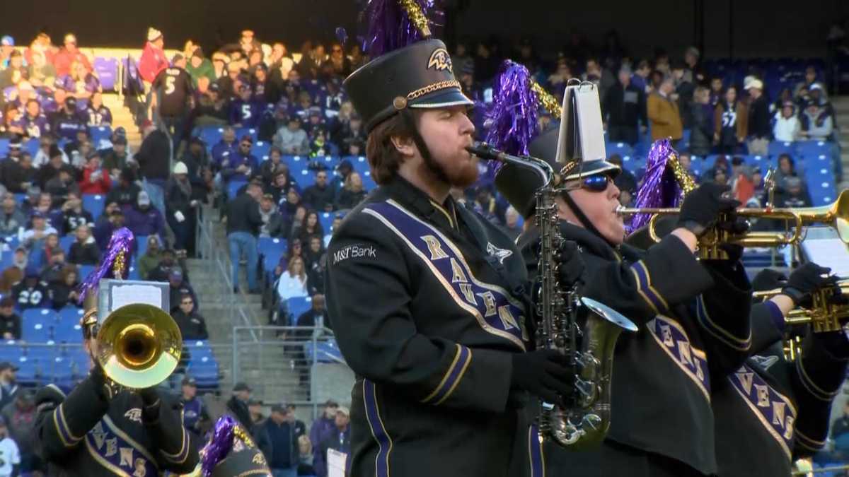 Ravens Unveiling New Band Uniforms at Home Opener