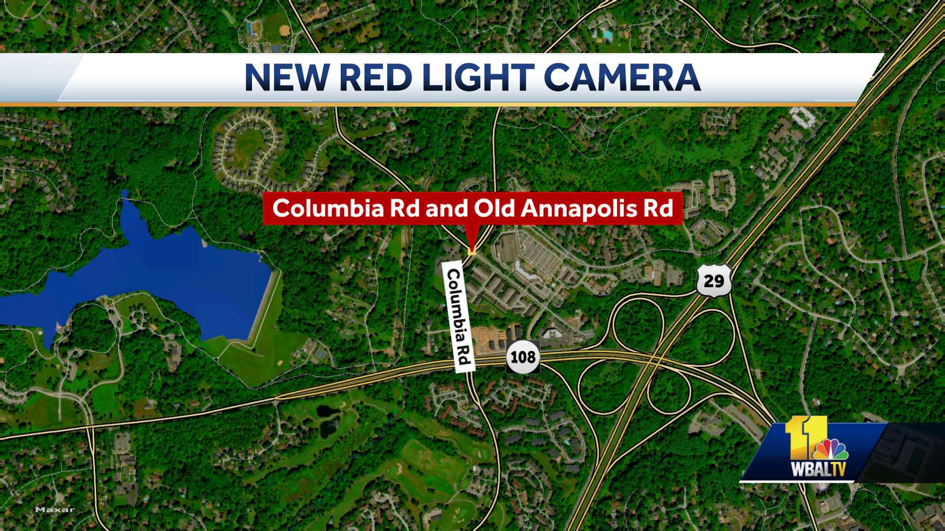 New red-light camera activated in Ellicott City