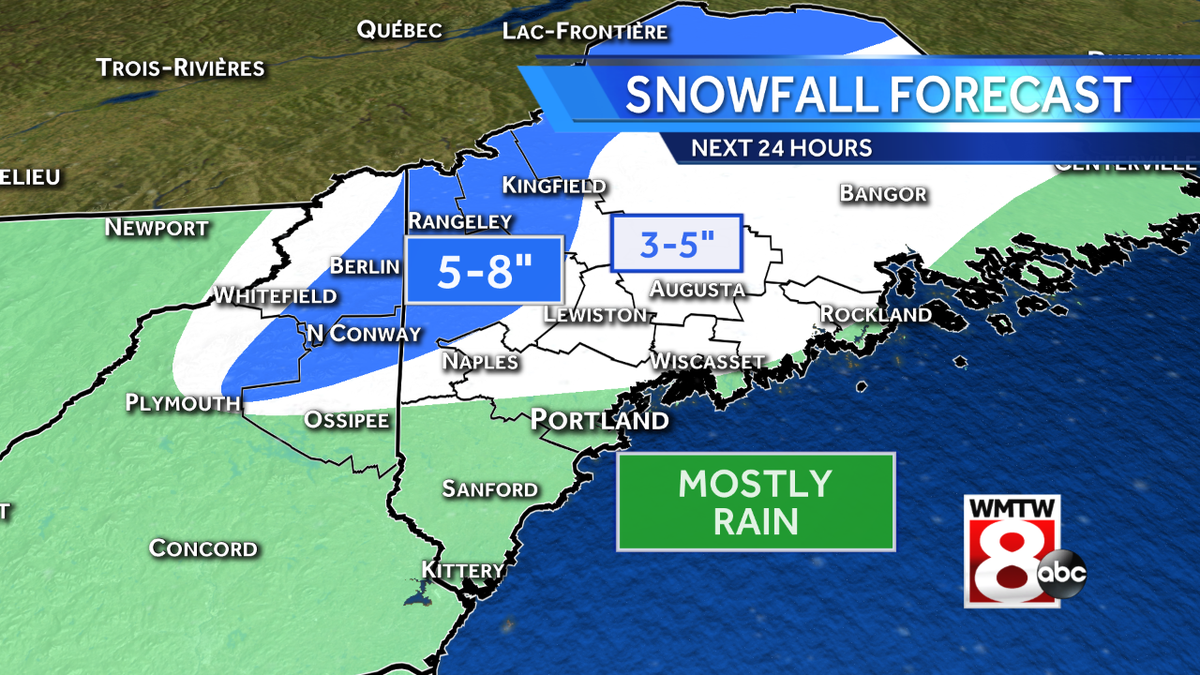 Another messy storm to hit Maine Tuesday