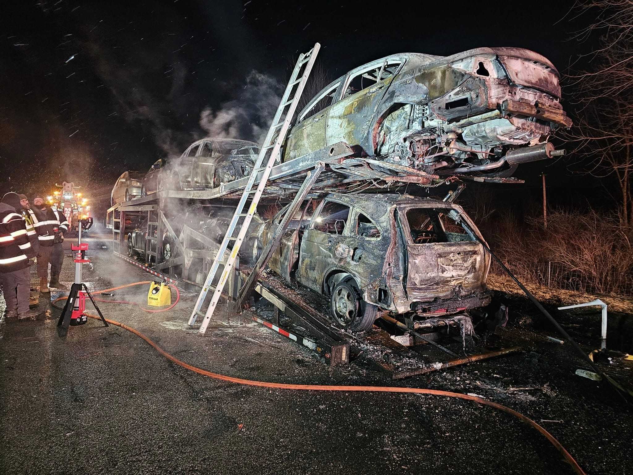 Tractor-trailer Rollover Crash In New Stanton Sends 1 To The Hospital