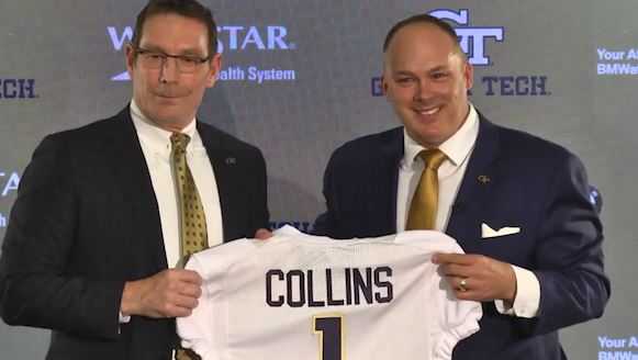 Geoff Collins officially introduced as new Georgia Tech Football Coach