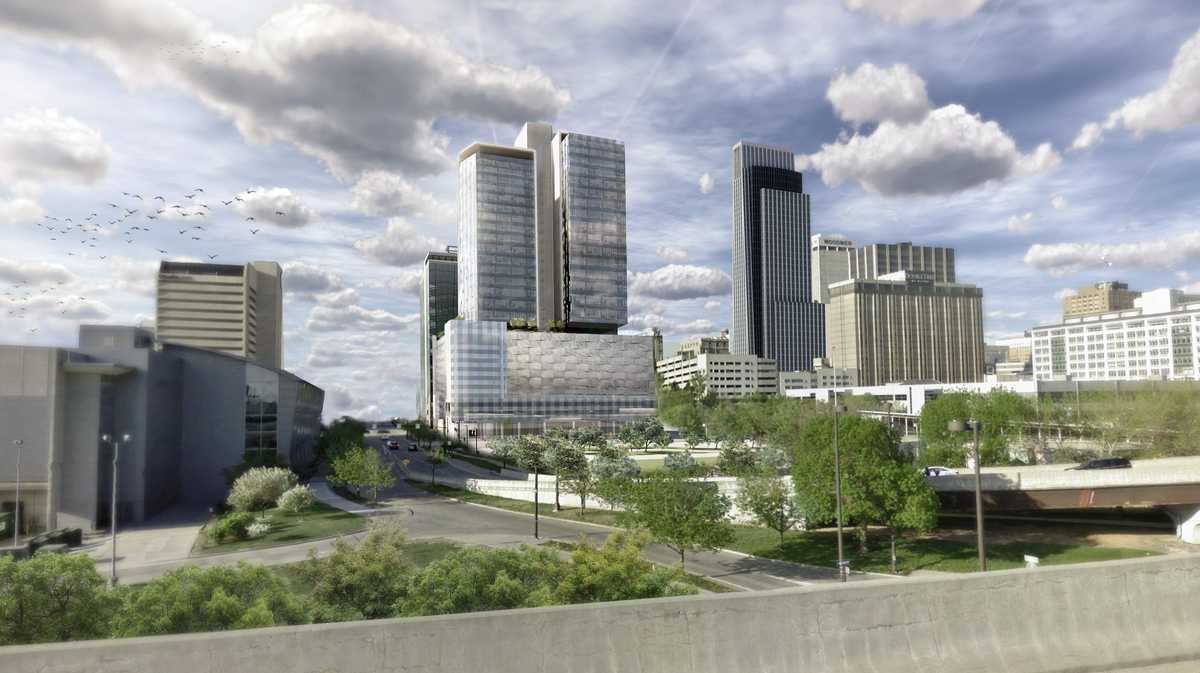 Omaha Downtown Zip Code Bold Plan For Long Vacant Lot In Downtown Omaha Includes Office Tower