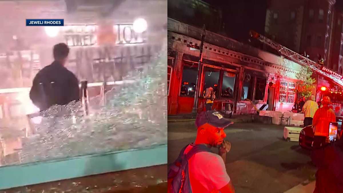 New video shows man inside The Squealing Pig pub that caught fire