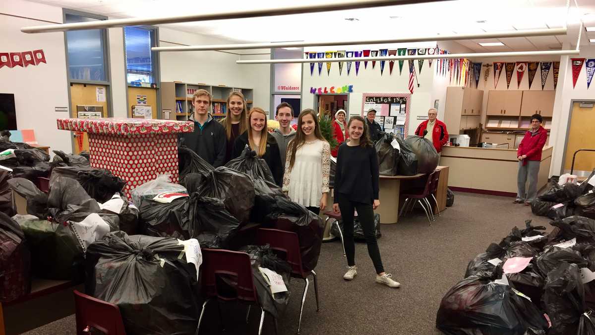 Westside High School students donate gifts for kids