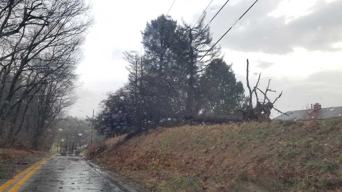 PHOTOS Damage from tornado warning in central Maryland