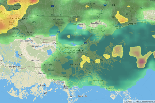 Timeline Here S What Radar Is Looking Like For Thursday Parades New Orleans Area