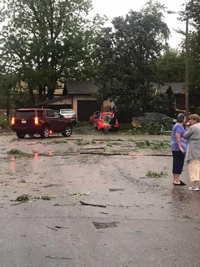 NWS confirms two EF-1 tornadoes touched down in New Albany Sunday morning