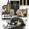 New Orleans Saints: 2022 Helmet Mini Cardstock Cutout - Officially