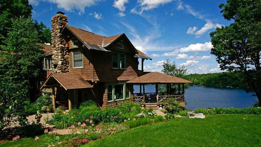 Mansion Monday: Classic Adirondack lake house in Newbury