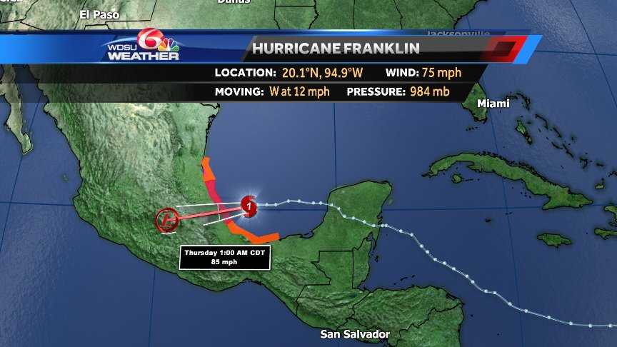 First hurricane of 2017 season forms in Bay of Campeche