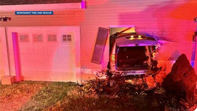 Police: Car crashes into NH home while mom, toddler were sleeping - Vimarsana News