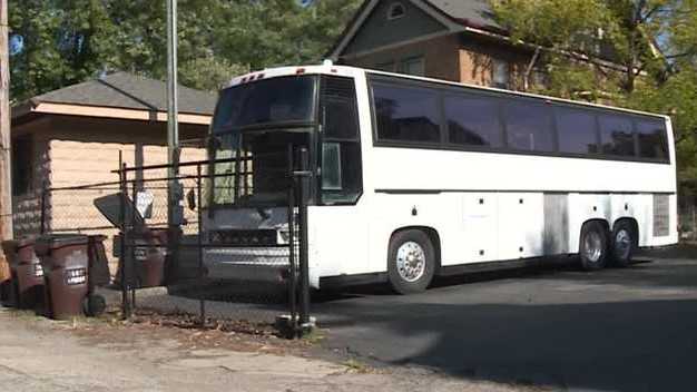 Newport church fighting citation over commercial bus parking - Vimarsana News