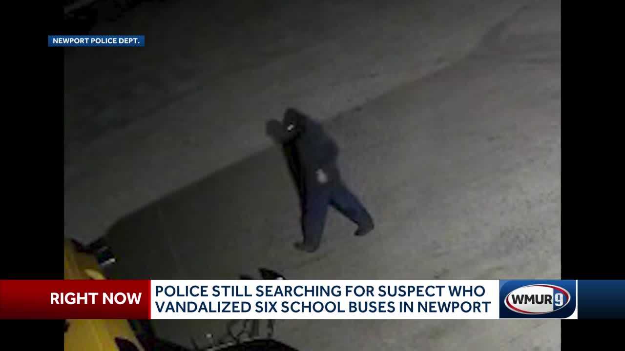 New Hampshire Police Seek Vandals Who Damaged School Buses