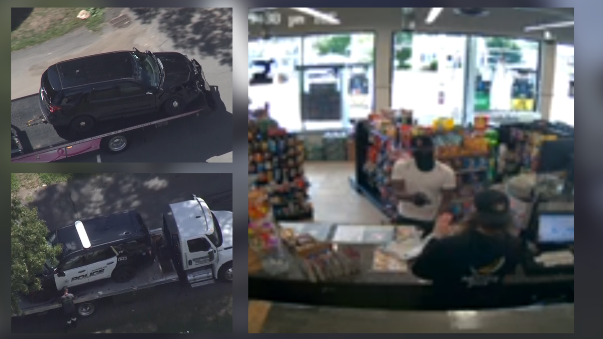 2 Randolph Officers Injured in Police Cruiser Collision During Armed Robbery Search