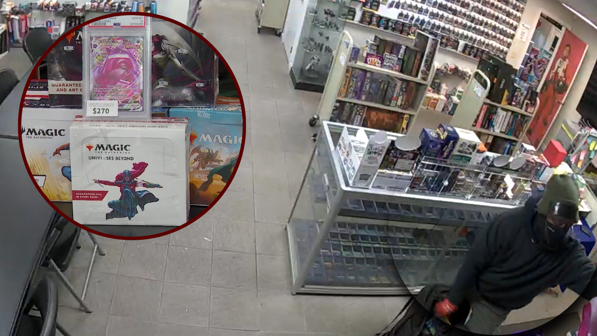 Mass. trading card store latest Cape business to be robbed of thousands in merchandise